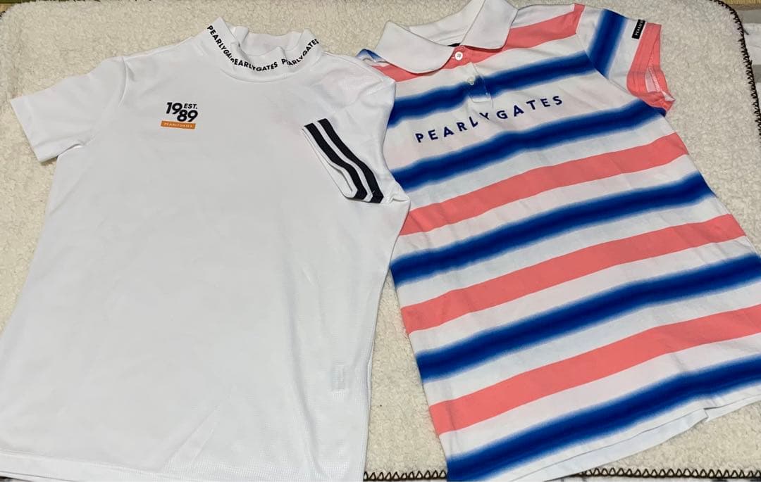 【超美品】パーリーゲーツ　ゴルフウェアレディース　2点セット