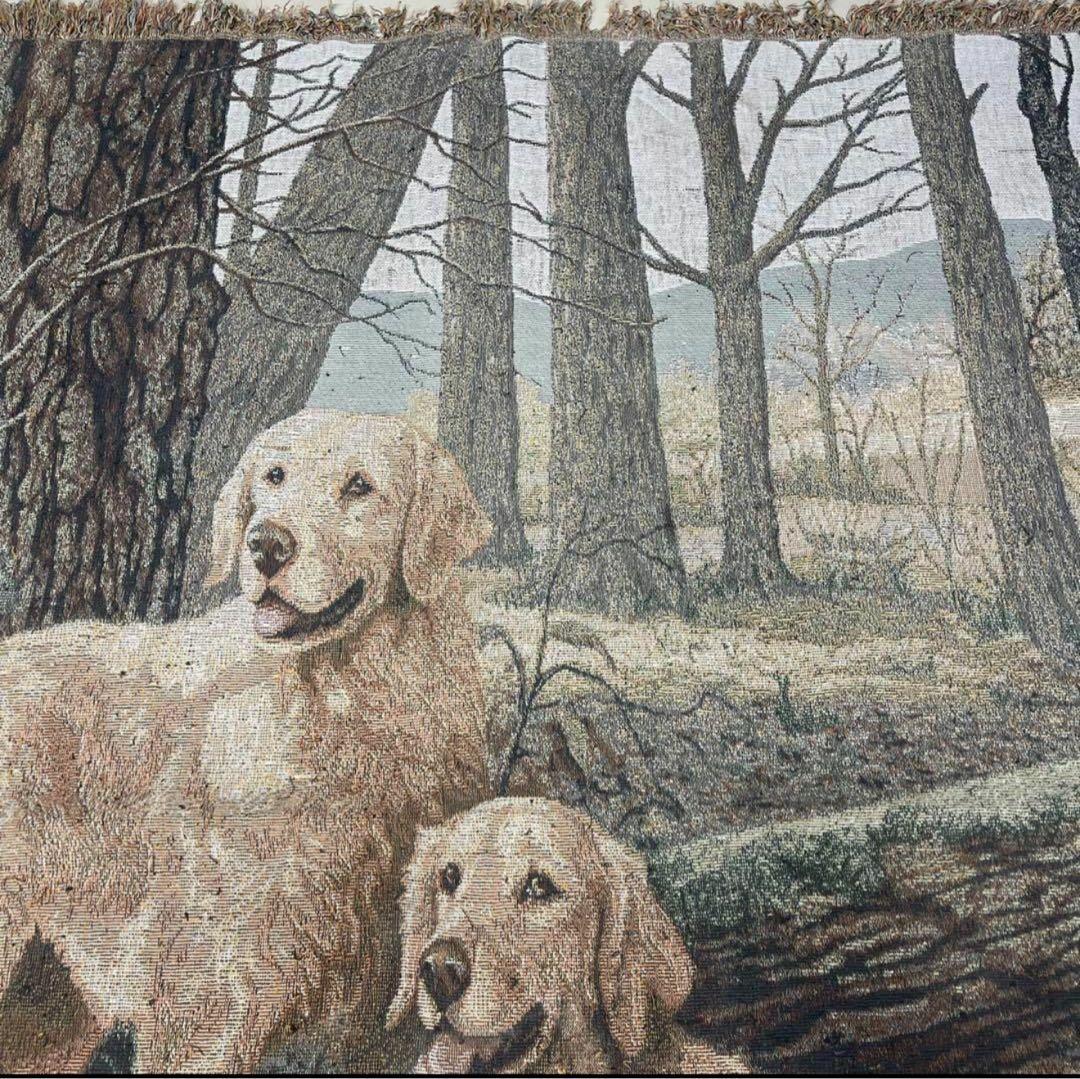 犬　ラブラドール　マルチカバー　ソファーカバー　ラグ　171x124