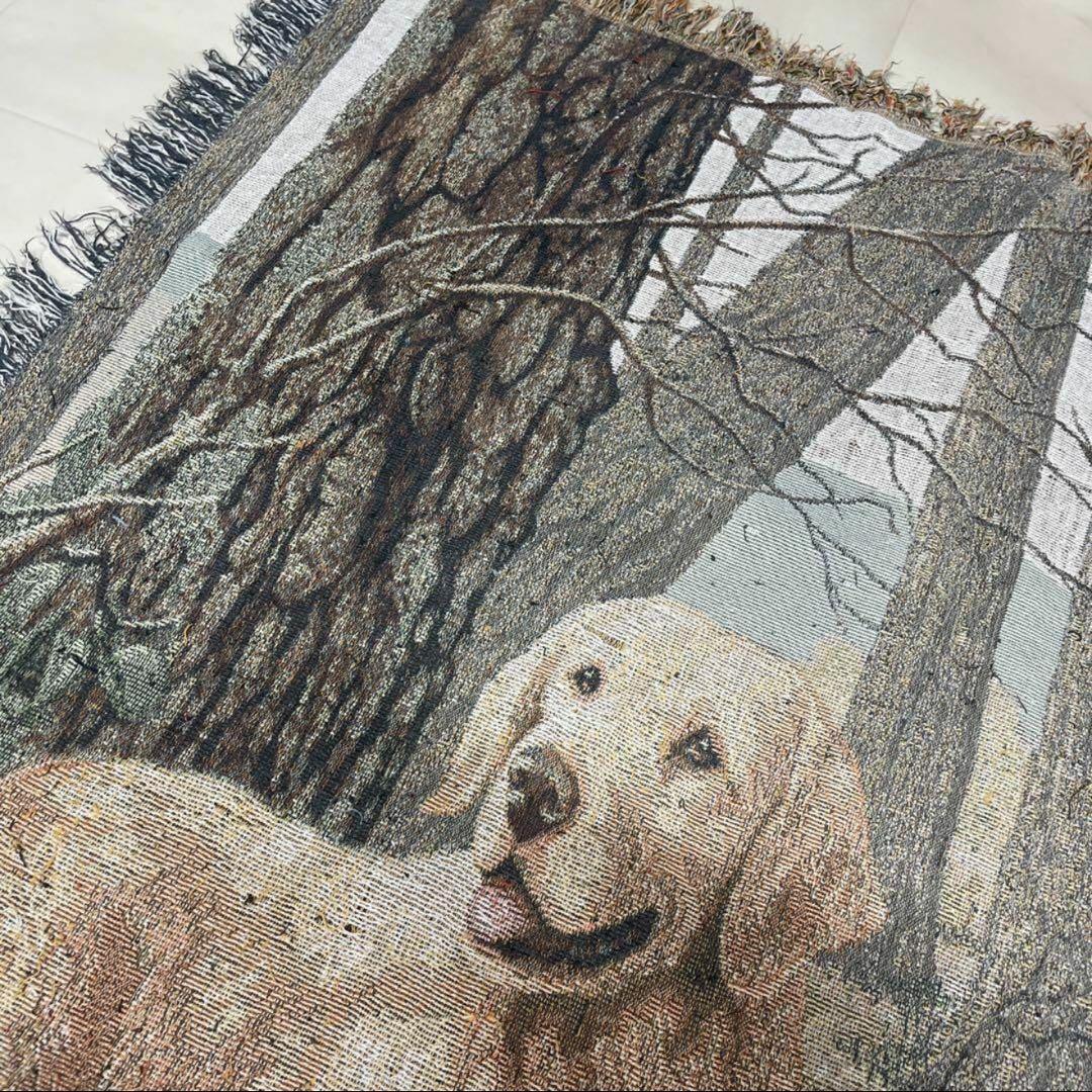 犬　ラブラドール　マルチカバー　ソファーカバー　ラグ　171x124