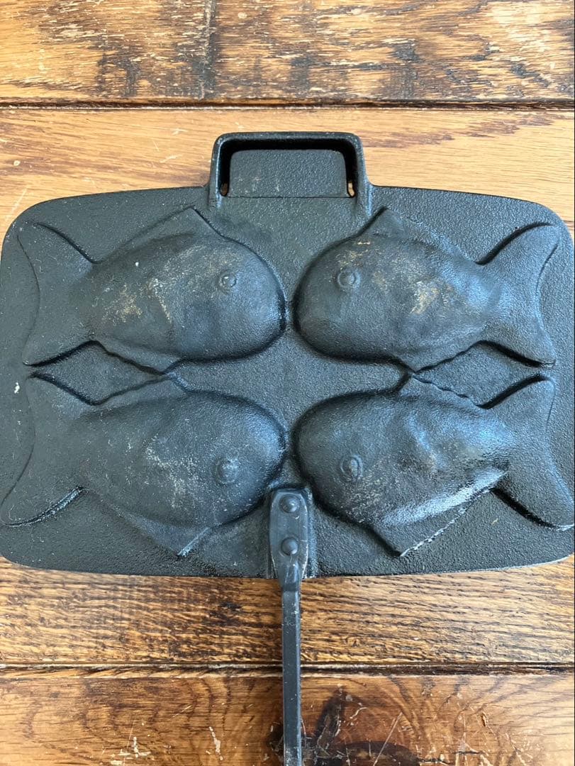 タミさんのたい焼き器　9cm OIGEN 南部鉄器