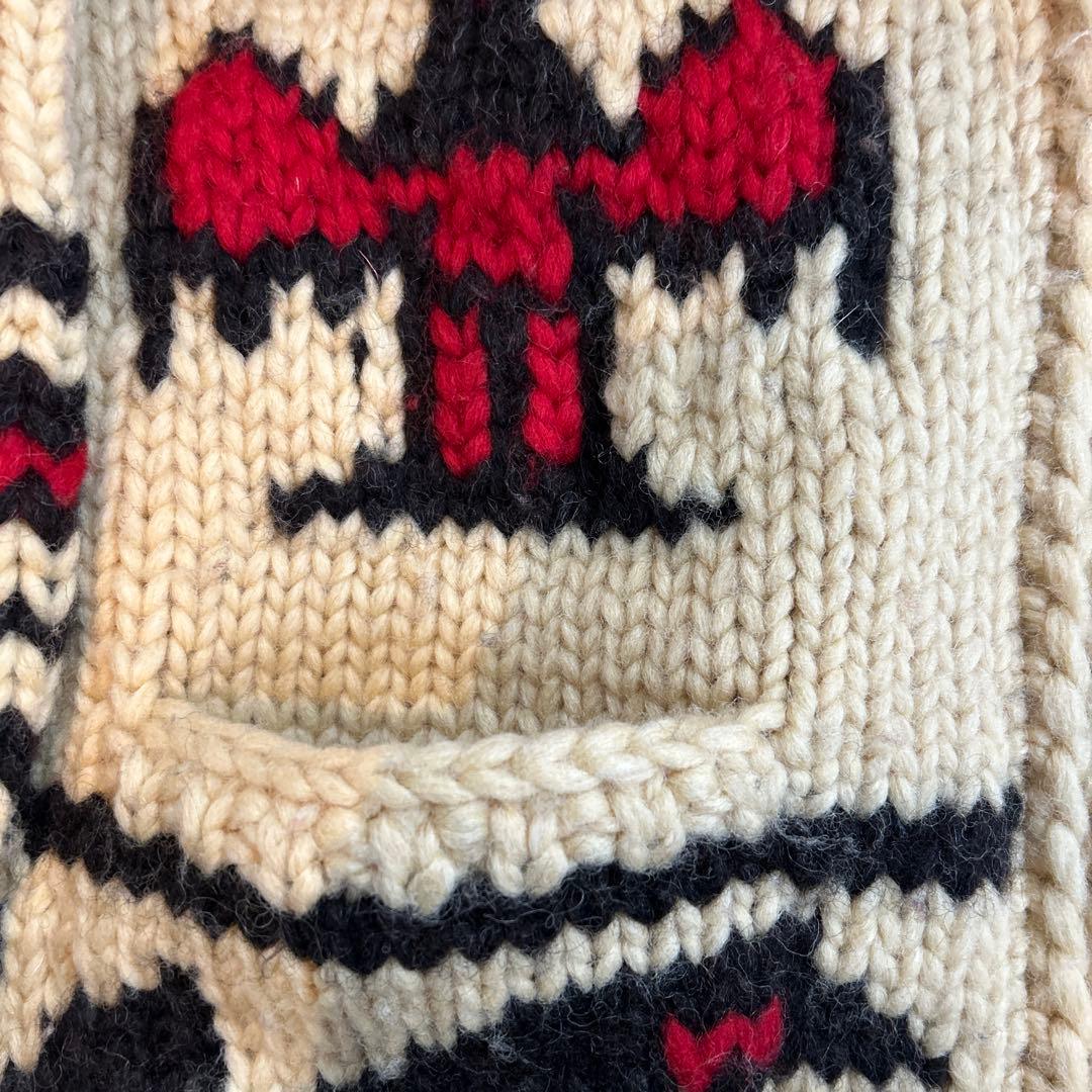 中古品　カウチンニット