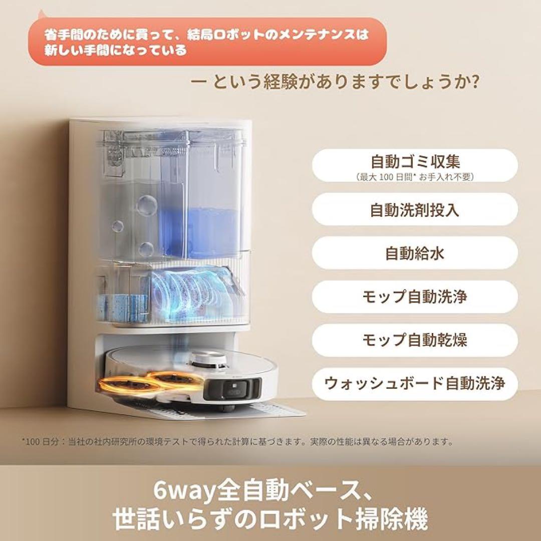 ロボット掃除機　dreame (ドリーミー)L40s Pro Ultra 自動