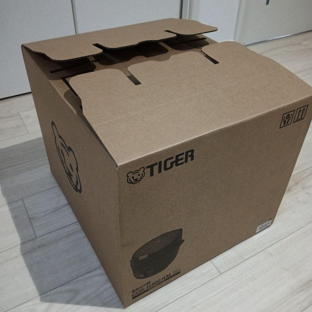 TIGER 電気圧力鍋 COK-N400 KM マットブラック　タイガー
