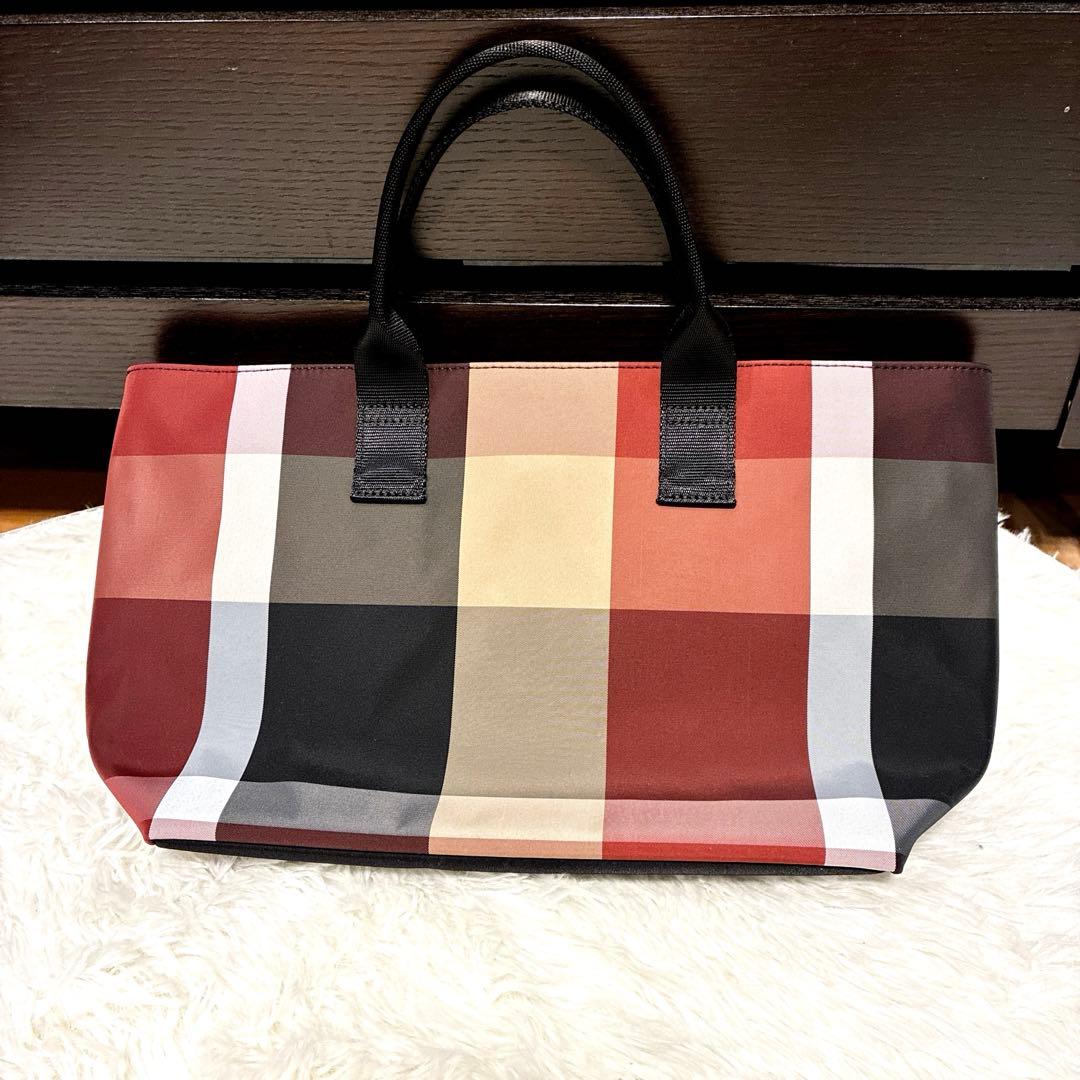 非売品　BLACK LABEL オリジナルレッドチェックトート　ノベルティ