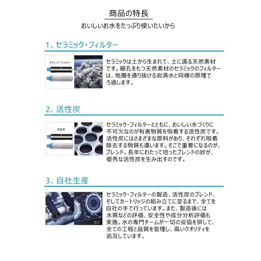 ☆未使用品☆INAX　交換用浄水カートリッジ　12物質除去　LIXIL　3本