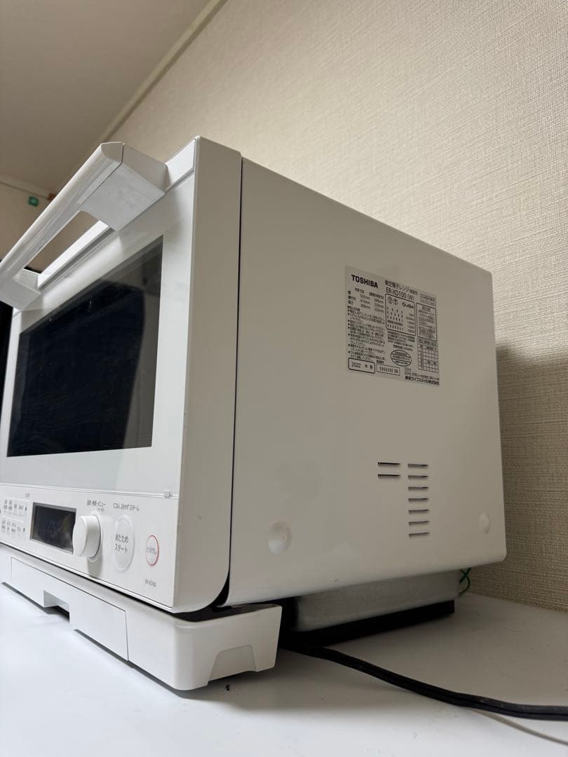 秀*様 大人気の白色【極美品】過熱水蒸気オーブンレンジ 石窯ドーム 30L