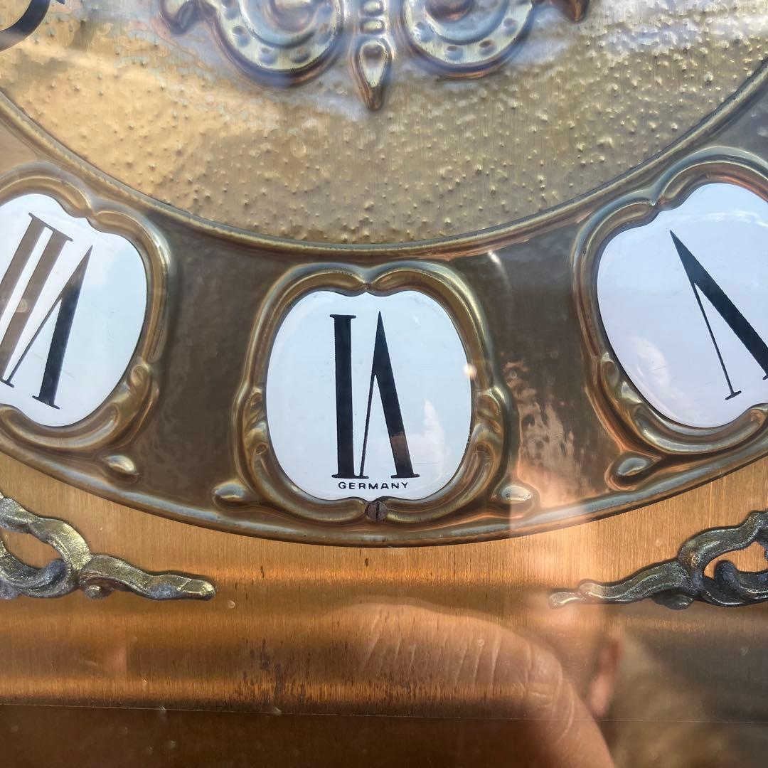 Laurisドイツ製アンティーク tempus fugit ホールクロック柱時計