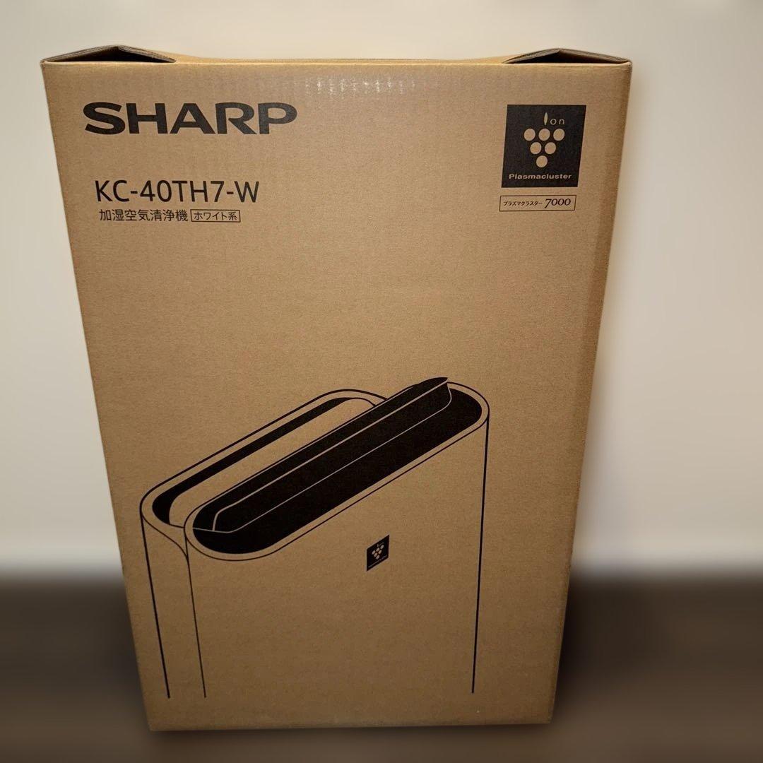【SHARP】加湿空気清浄機 KC-40TH7-W ①