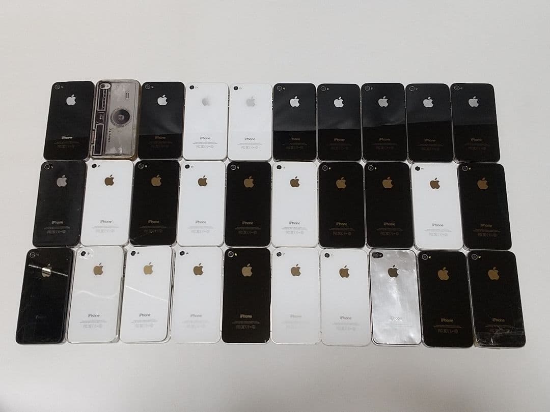 iPhone 4/4S 30台セット ホワイト ブラック ピンク ミント