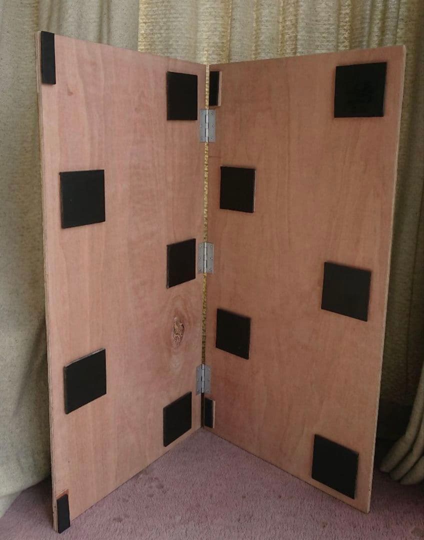 フラメンコ 折りたたみ式 練習用板 コンパネ 無塗装 取っ手有り