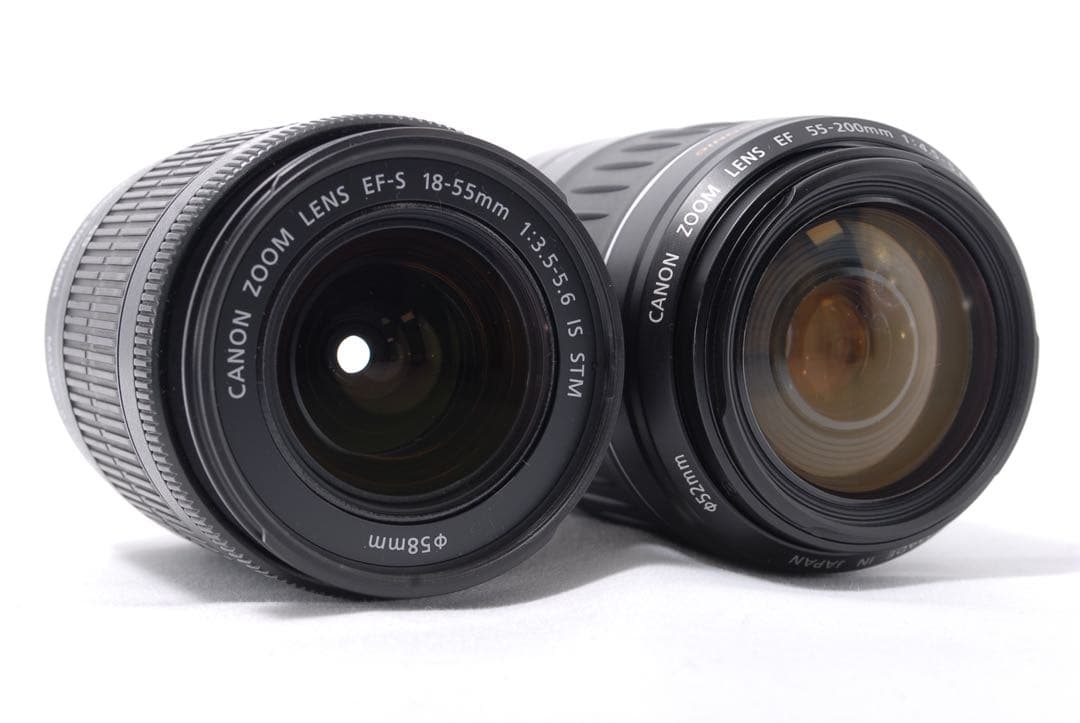 ショット数1200回✨Canon Kiss X7 Wレンズセット！スマホ転送OK