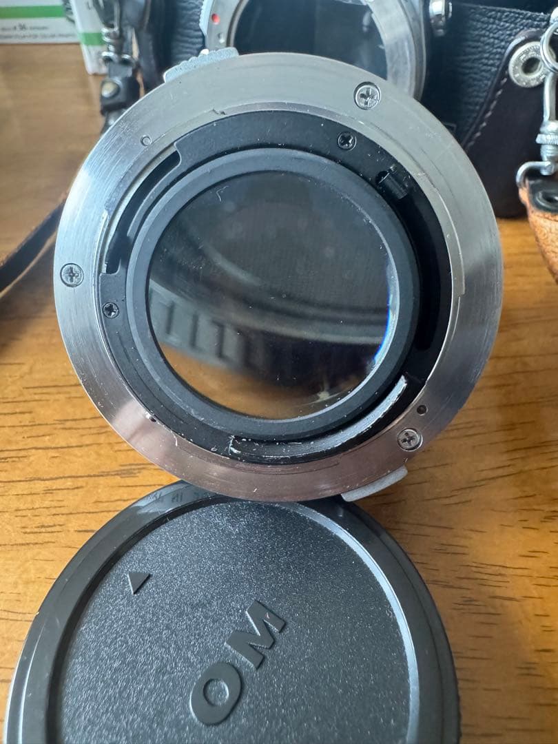 オリンパス　OM-1フィルムカメラとOlympusレンズセット