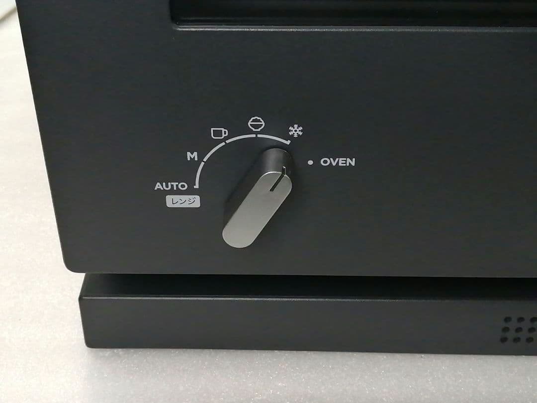 バルミューダデザイン　オーブンレンジ　ブラック　21年製　28