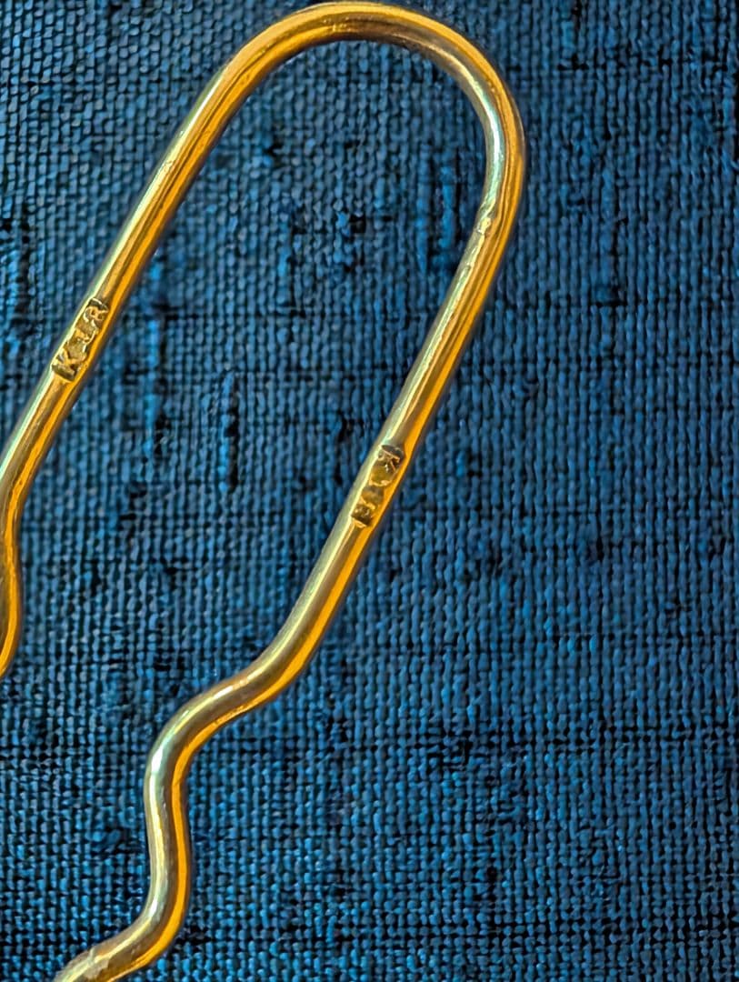 ヘアピン 5本セット　K18　刻印あり　16.9g　昭和　アンティーク　18金