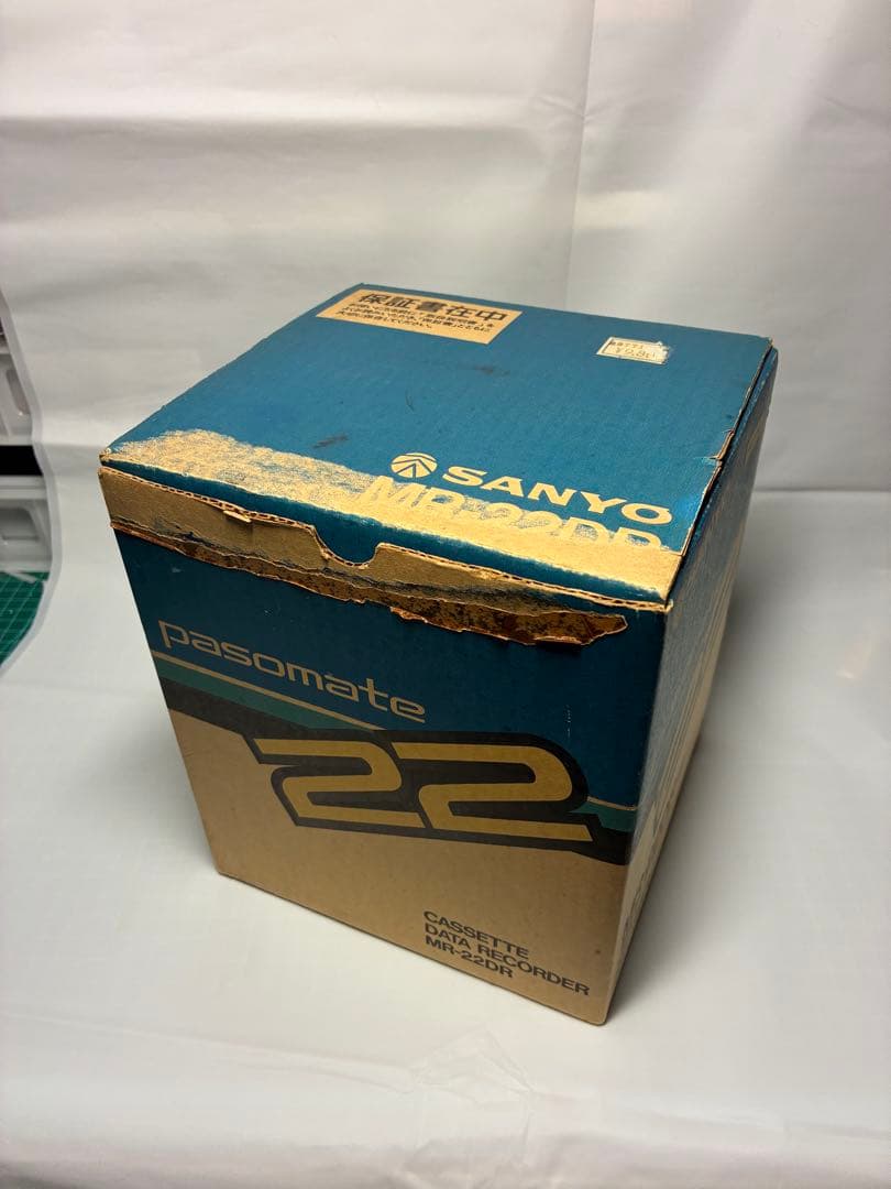 動作品　SANYO MR-22DR データレコーダー　カセットプレーヤー