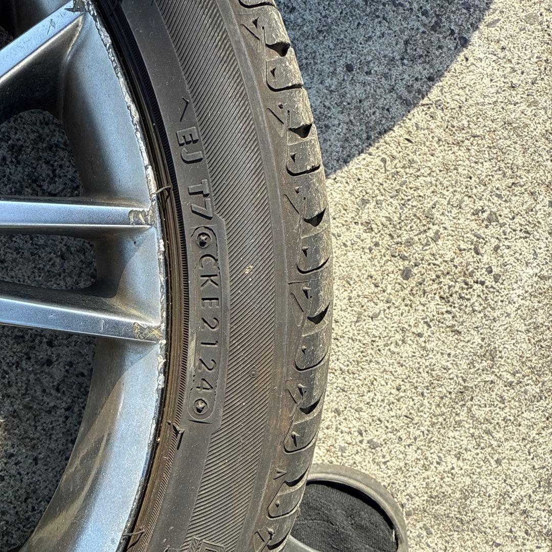 18インチ プリウス30 モデリスタ　ホイールセット