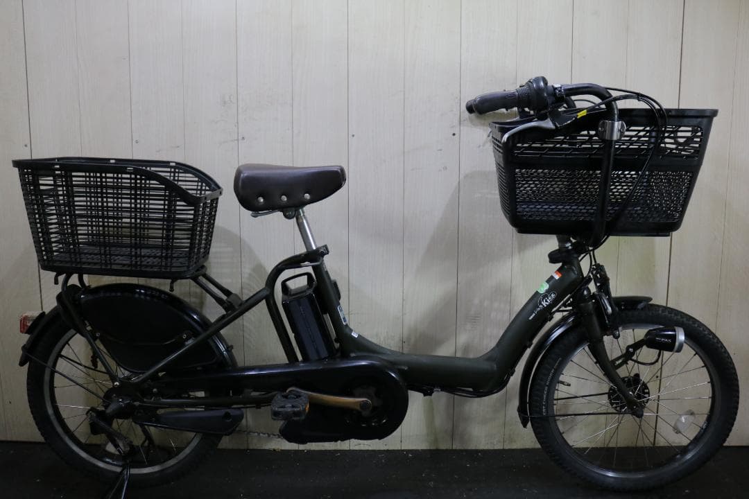 ヤマハPAS Kiss mini X982-0001 20型 8.7AH無光沢緑