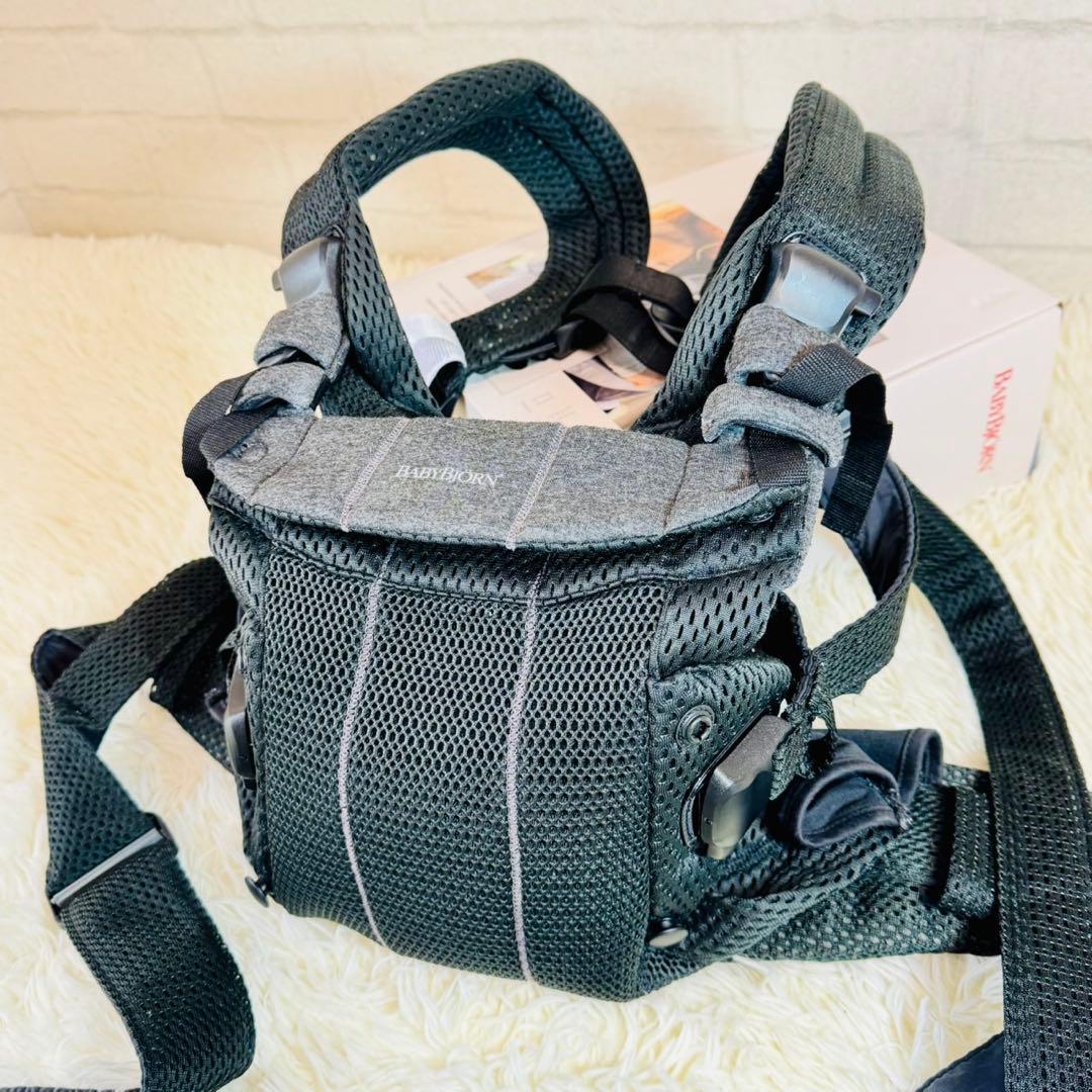 ✨極美品✨BabyBjörn ハーモニー 抱っこ紐 ブラック 最上位モデル