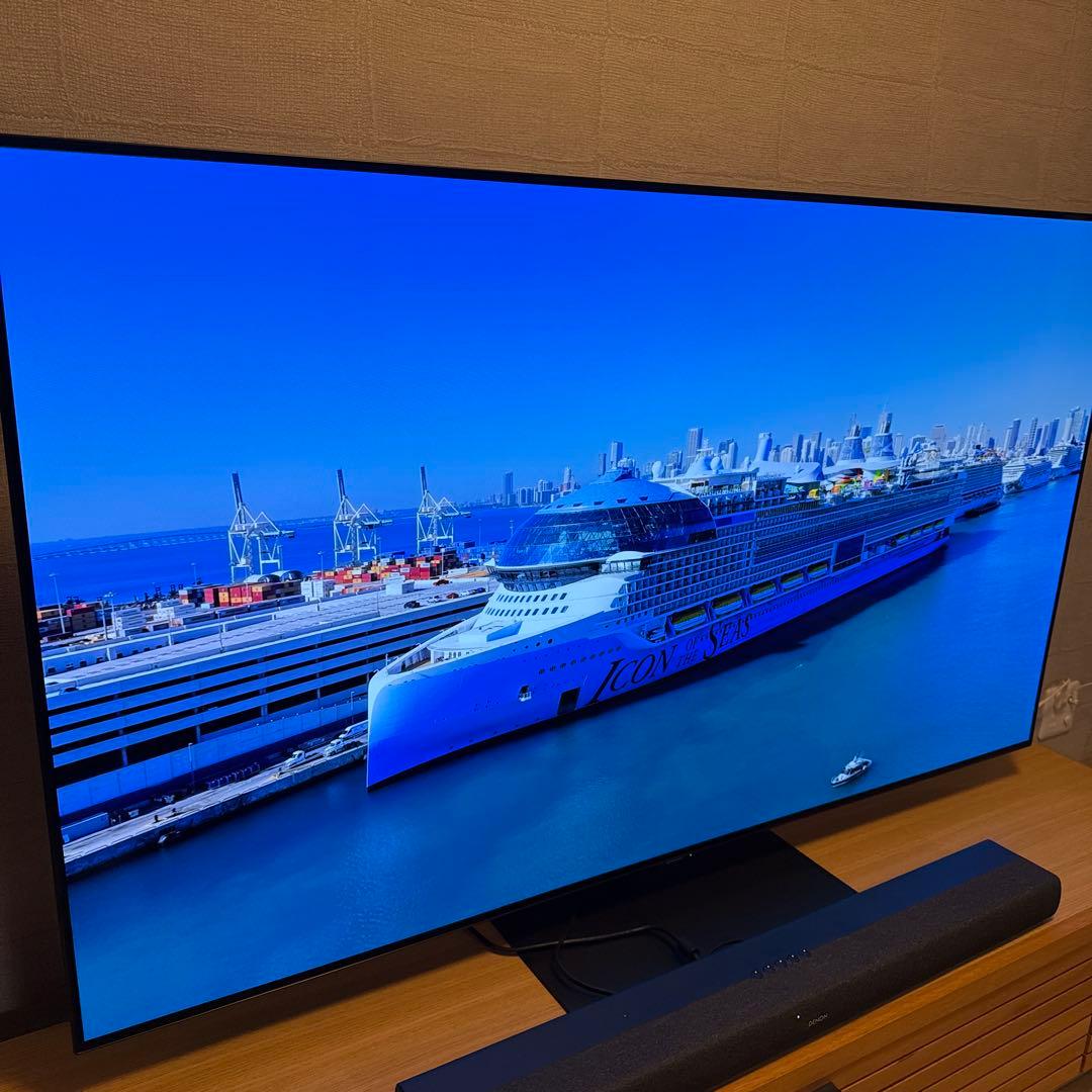 SHARP AQUOS 65インチ有機EL 4Kテレビ 4T-C65DQ2