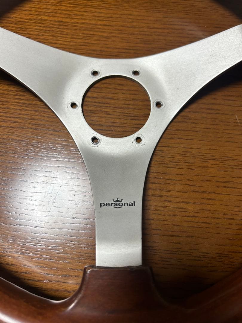 パーソナル マンタ3 マンタ4 2本セット ウッド ステアリング ハンドル 美品