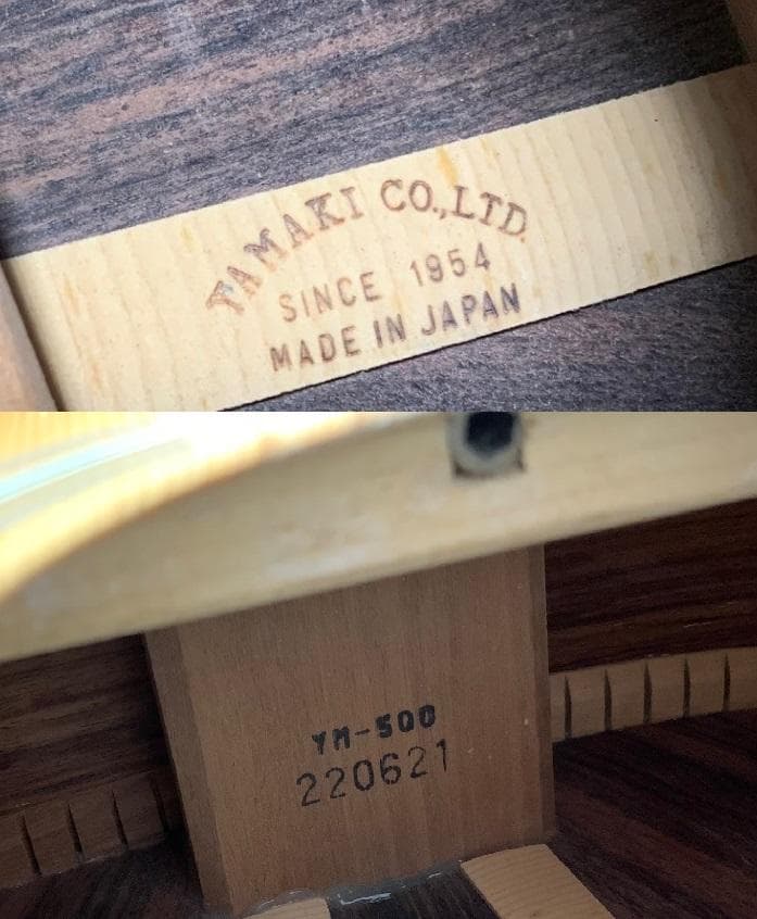 Yamaki ヤマキ YM-500 トップ単板