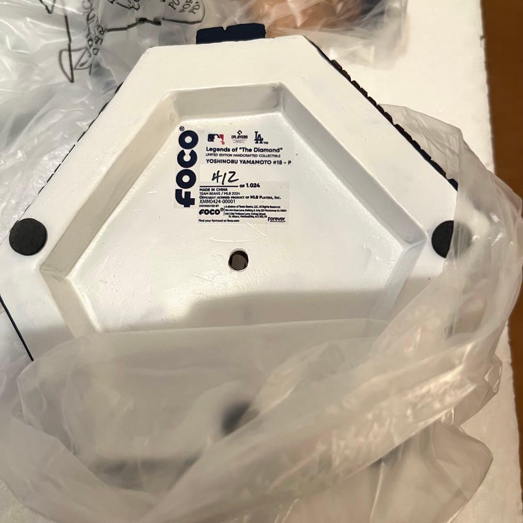 山本由伸　ドジャース　移籍記念　ボブルヘッド FOCO ユニフォーム　大谷翔平