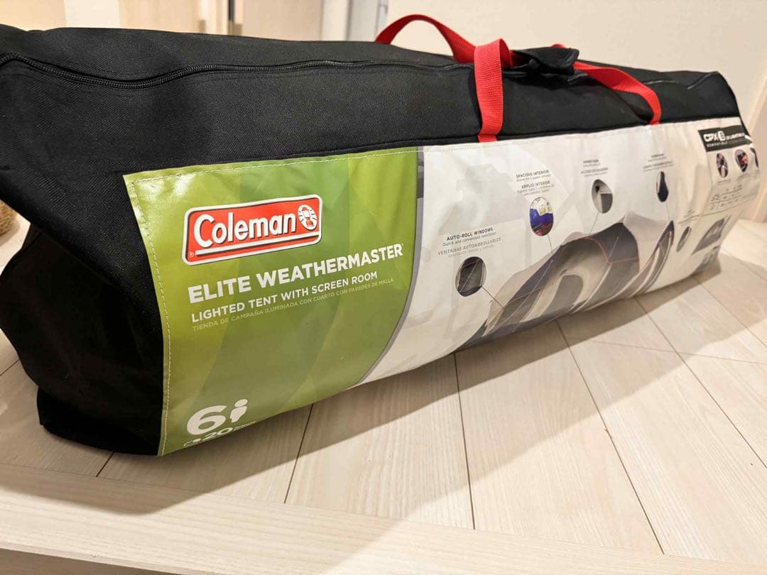 最終値下げ【希少】アメリカ版　Coleman エリートウエザーマスターテント