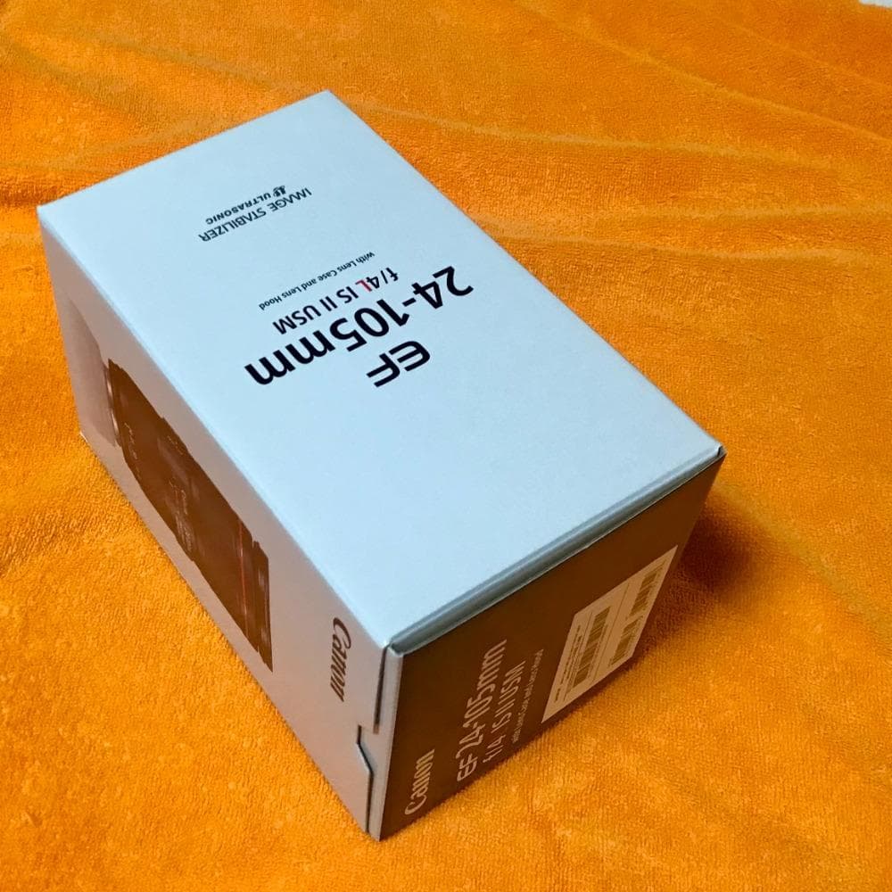 CANON EF24－105F4L Ⅱ（26.11.4までのメ―カ－保証付き）