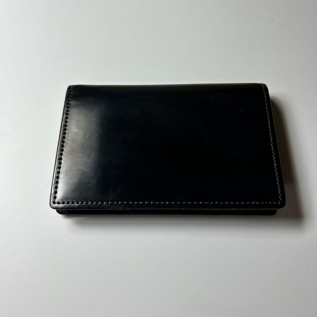 美品‼️ ソメスサドル　コードバン　名刺入れ　カードケース