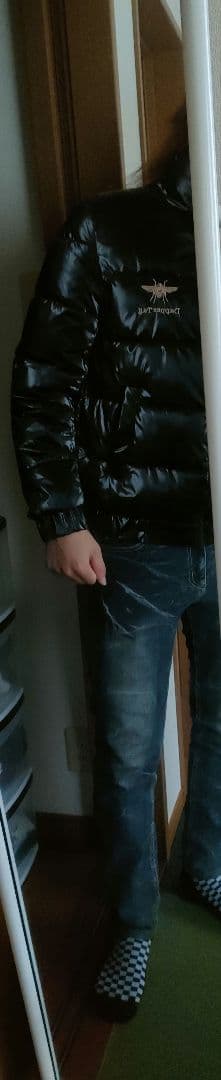 玲*那様 テカテカダウン　やりらふぃー　冬服　ダウン