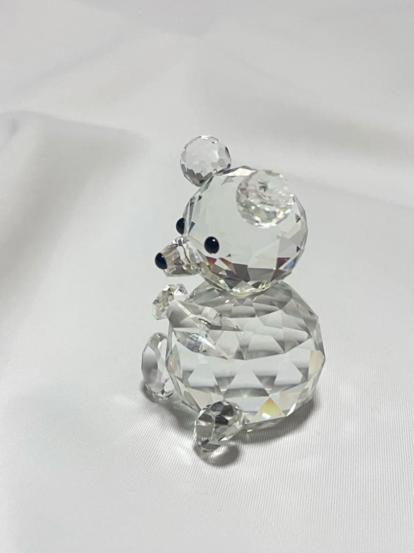 廃盤品スワロフスキーベアクリスタルラージ