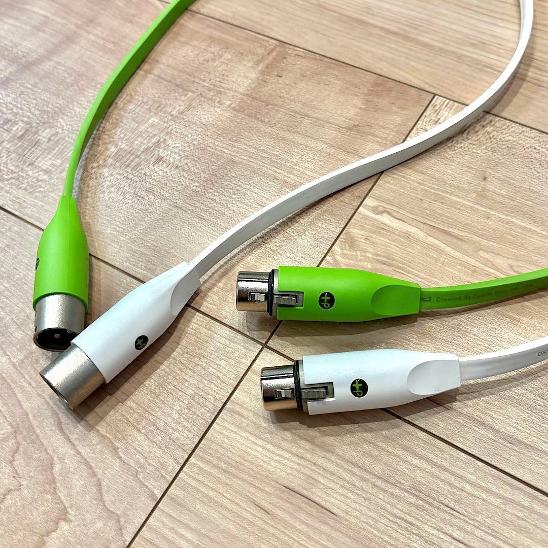 オヤイデ オーディオケーブル 1m 3本セット d+ TRS XLR