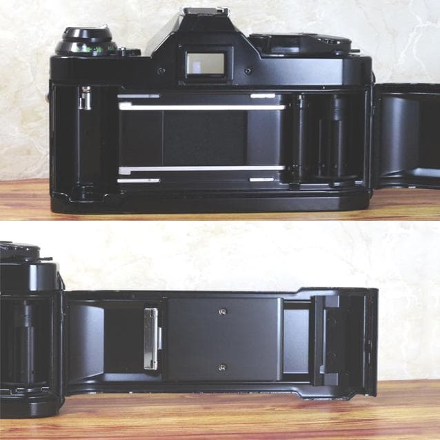 【整備済完動品】CANON AE-1 PROGRAM 黒＋New FD 50ｍｍ