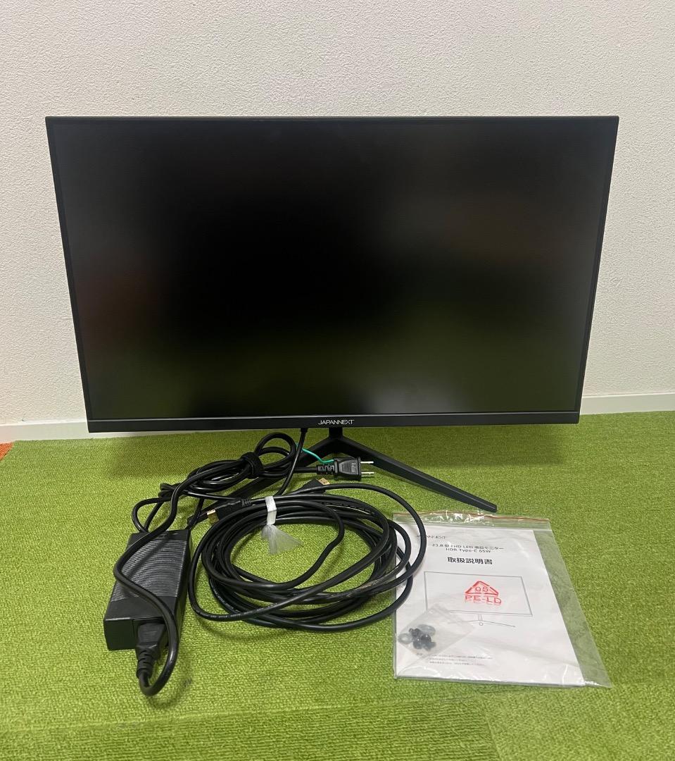 JAPANNEXT 23.8インチIPSパネル スピーカー内蔵 フルHDモニター