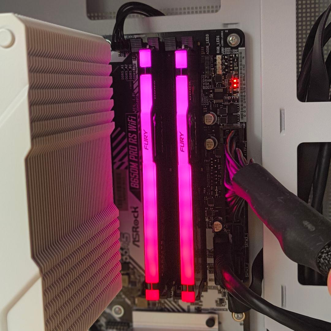 メモリー KINGSTON FURY DDR5 32GB cl30 6000mhz