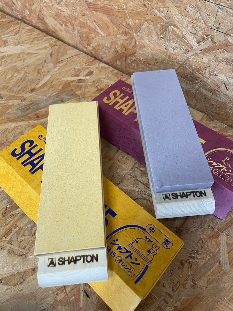 ジャプトン セラミック砥石 仕上砥石・中荒砥石セット