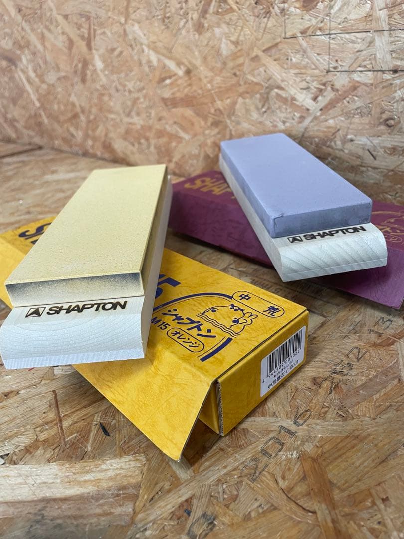 ジャプトン セラミック砥石 仕上砥石・中荒砥石セット