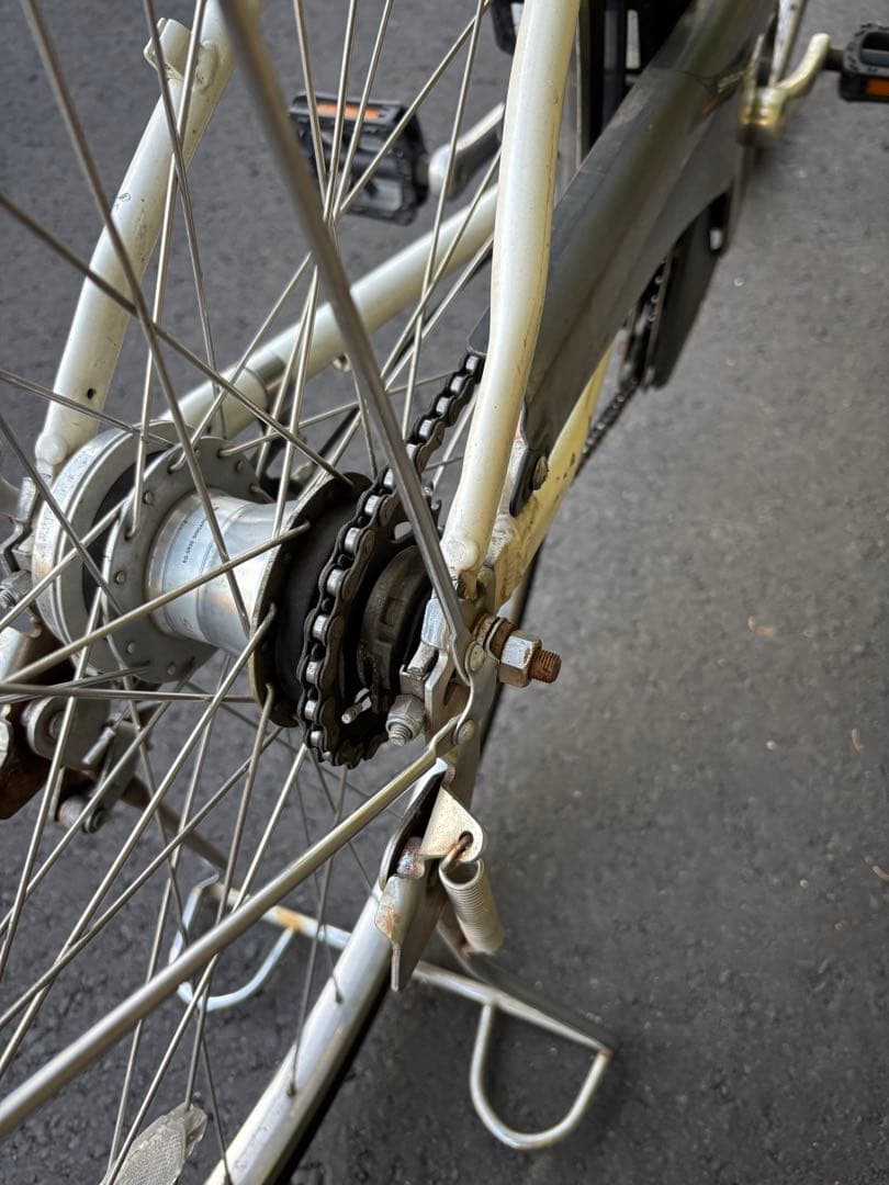 ★電動アシスト自転車 ブリヂストンＡ•Ｃ•Ｌホワイト ２７インチ★