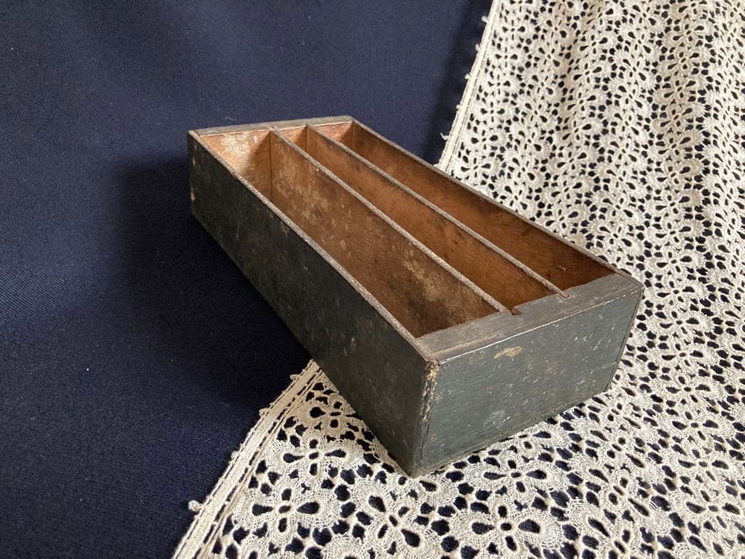 フランスアンティーク 渋い色 味わい深い レターラック