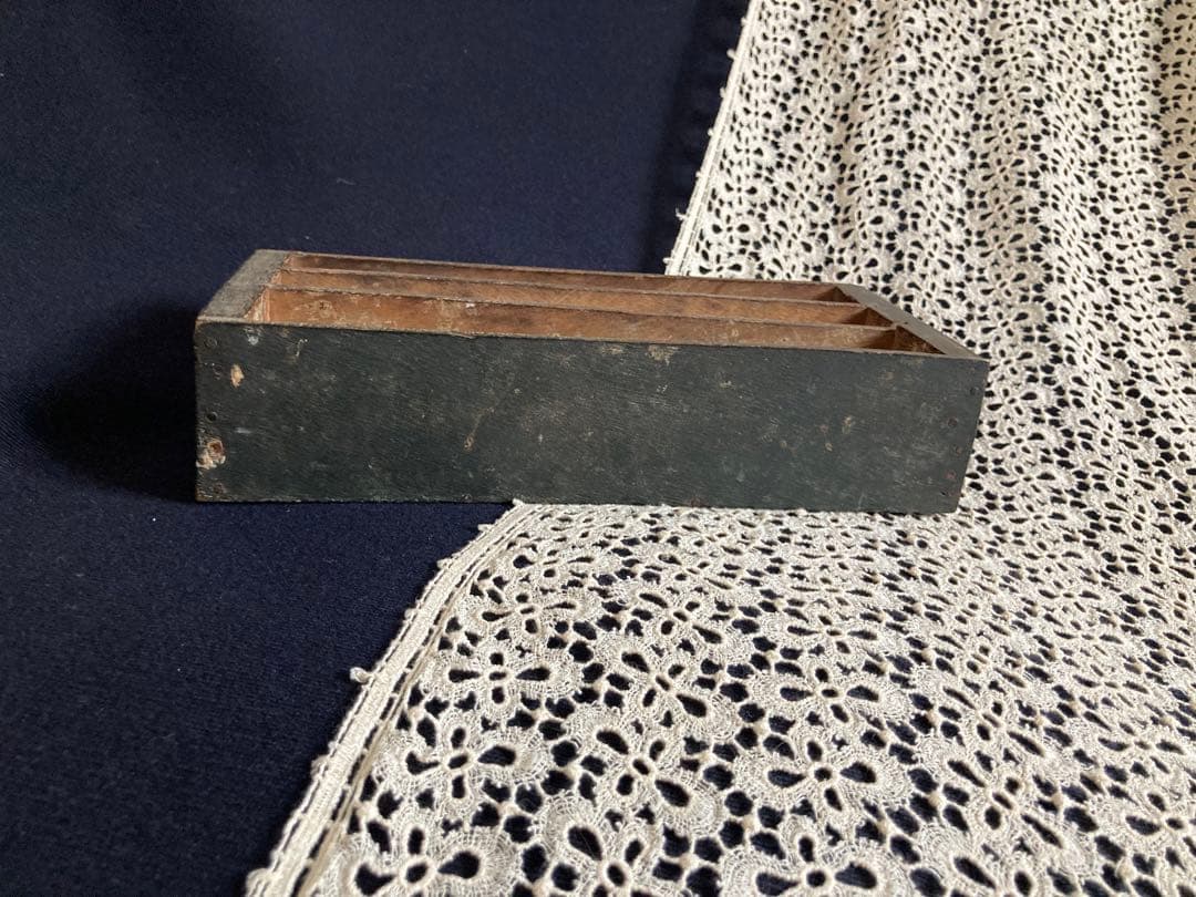 フランスアンティーク 渋い色 味わい深い レターラック