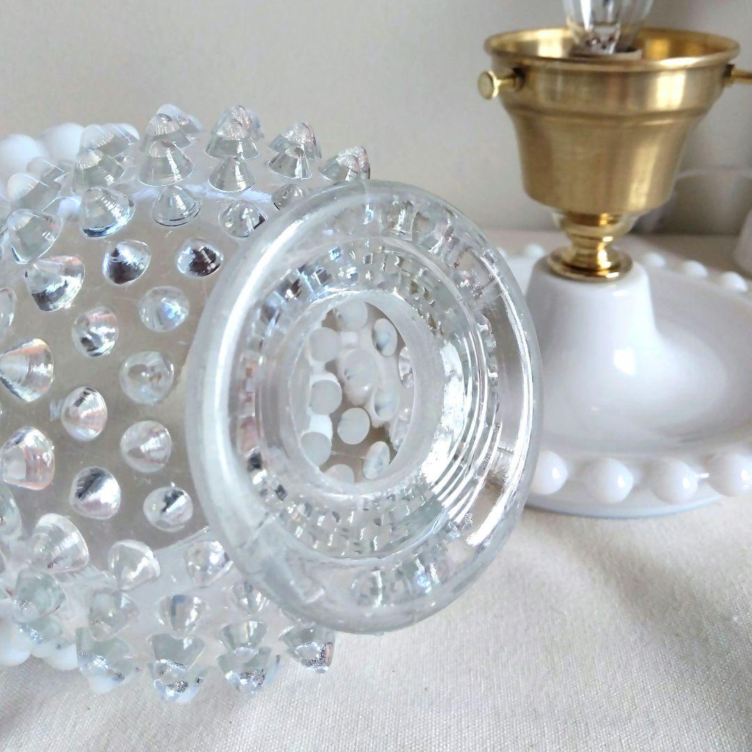 美 フェントン フレンチオパールセント クリンプシェードランプ