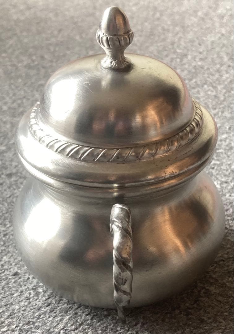 E.P.U 121 PELTRO95% イタリア製 シュガーポット