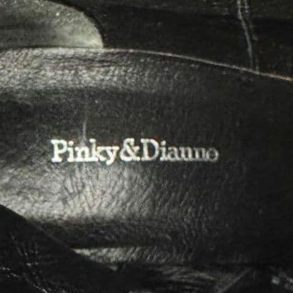 【極美品】ピンキー＆ダイアン ロングブーツ 36.5 黒 リーガル製 本革