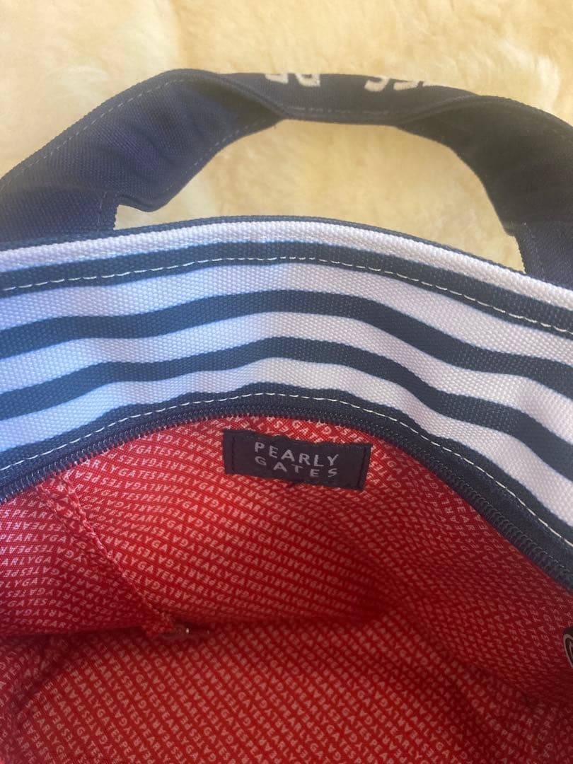 【美品】正規品パーリーゲイツ　PEARYGATES カートバッグ　ラウンドバック