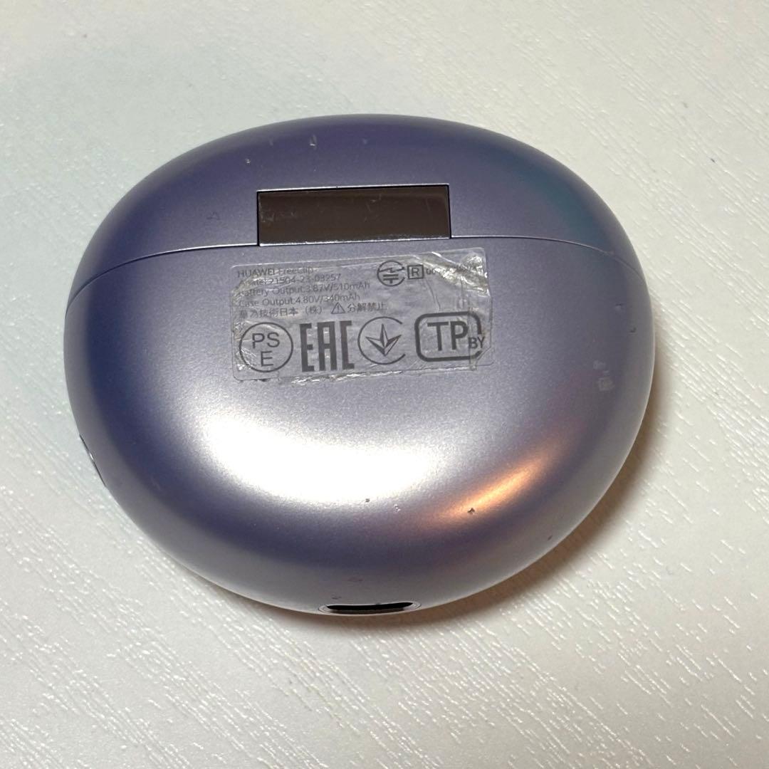 HUAWEI FreeClip 完全ワイヤレスイヤホン パープル　ジャンク