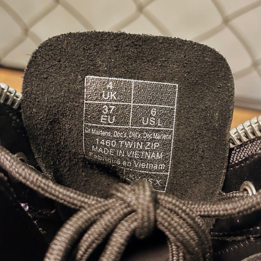 【美品】ドクターマーチン 1460 TWIN ZIP 廃盤 23cm