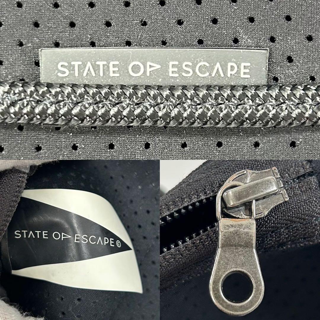 【美品】ステイトオブエスケープ Prequel 2way ショルダーバッグ 黒