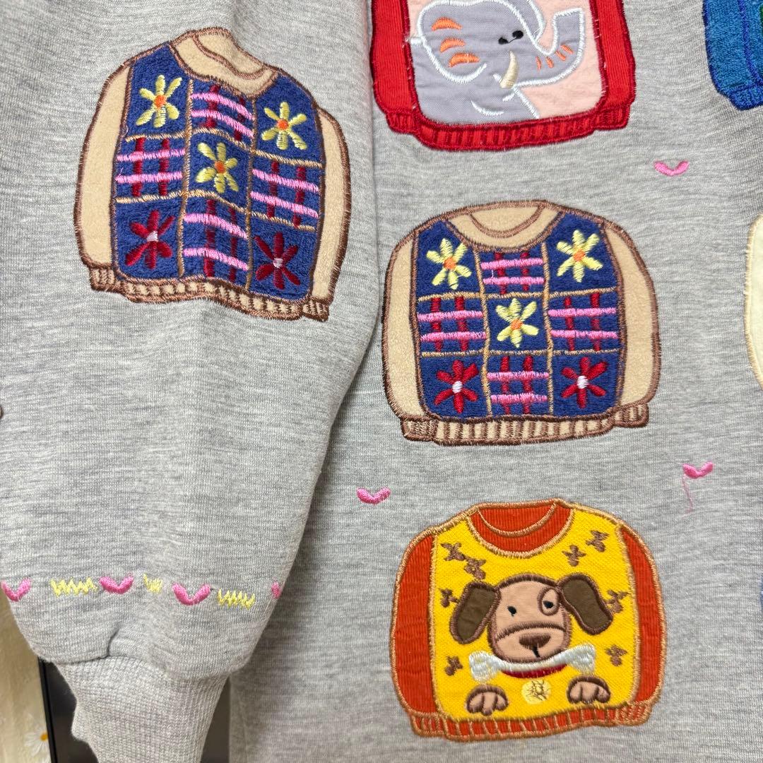 【希少品】CUSE BERRY レトロ 古着 ワッペン 刺繍 テディベア