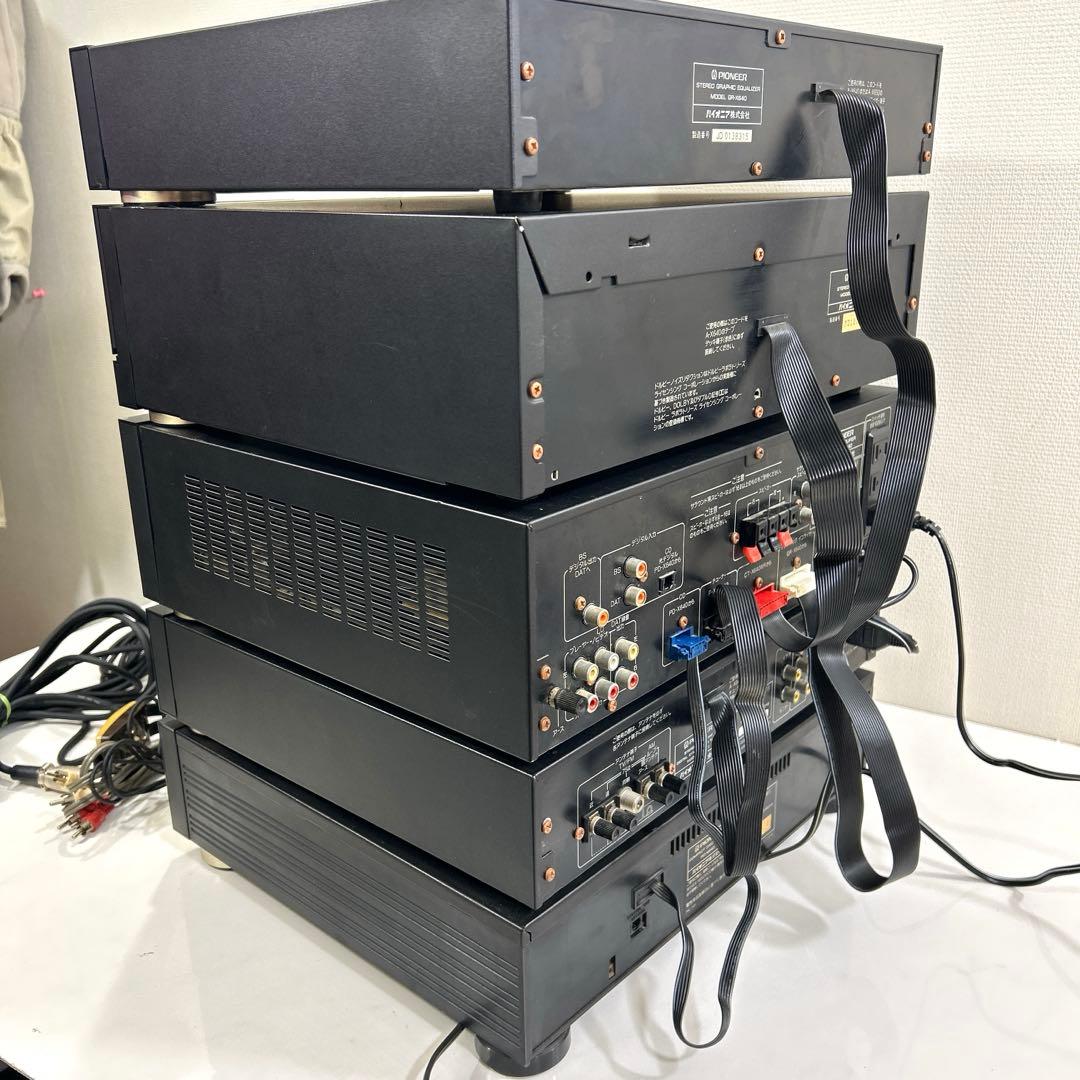 Pioneer コンポ　 X-A5 CD カセット　現状品　通電確認のみ