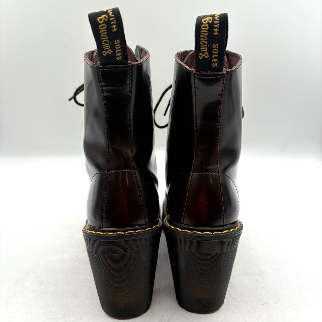 希少✨ ドクターマーチン KENDRA 厚底 【UK4】 バーガンディ レザー